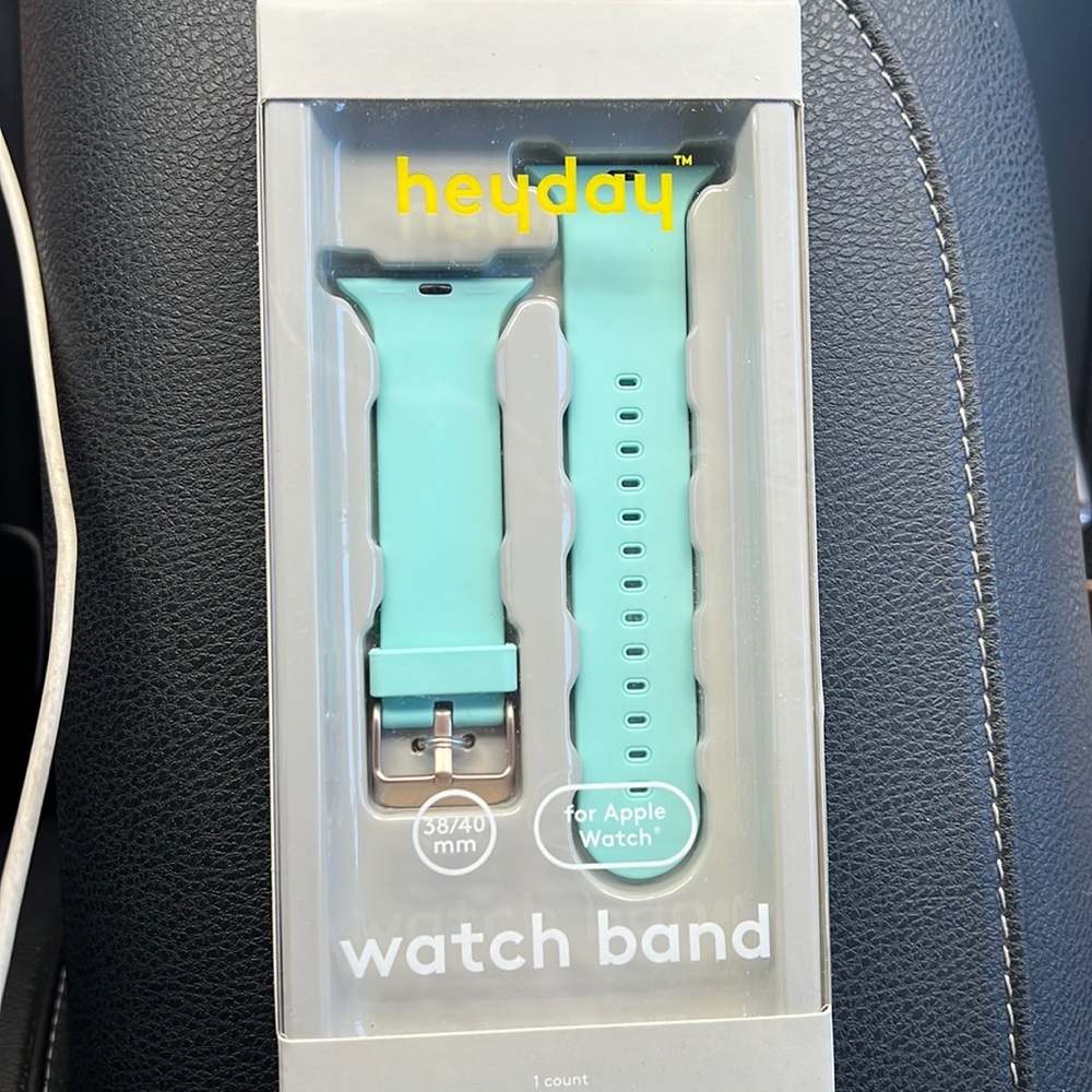 Watch band for 38/40mm watch. Teal color.